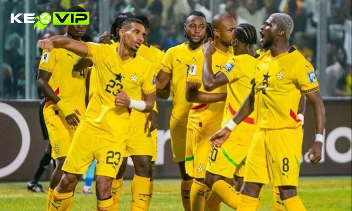 Ghana sở hữu những cầu thủ có thể lực dồi dào 